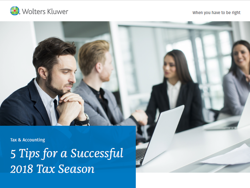 5 Tips for a Successful 2018 Tax Season