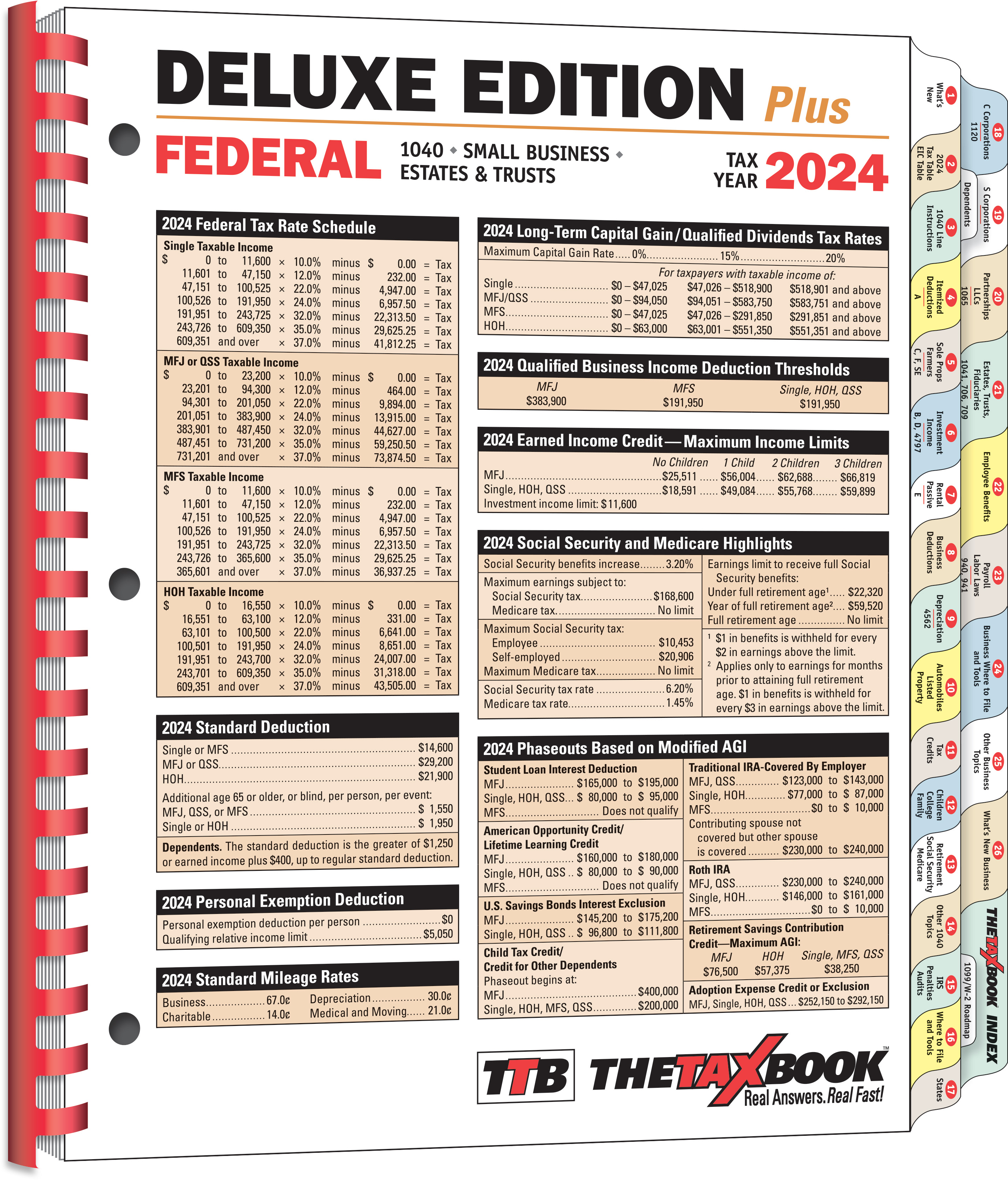The TaxBook Deluxe Edition Plus